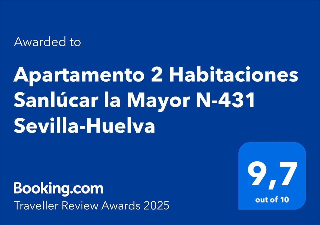 Apartamento 2 Habitaciones Sanlucar La Mayor N-431 Sevilla-Huelva Buitenkant foto